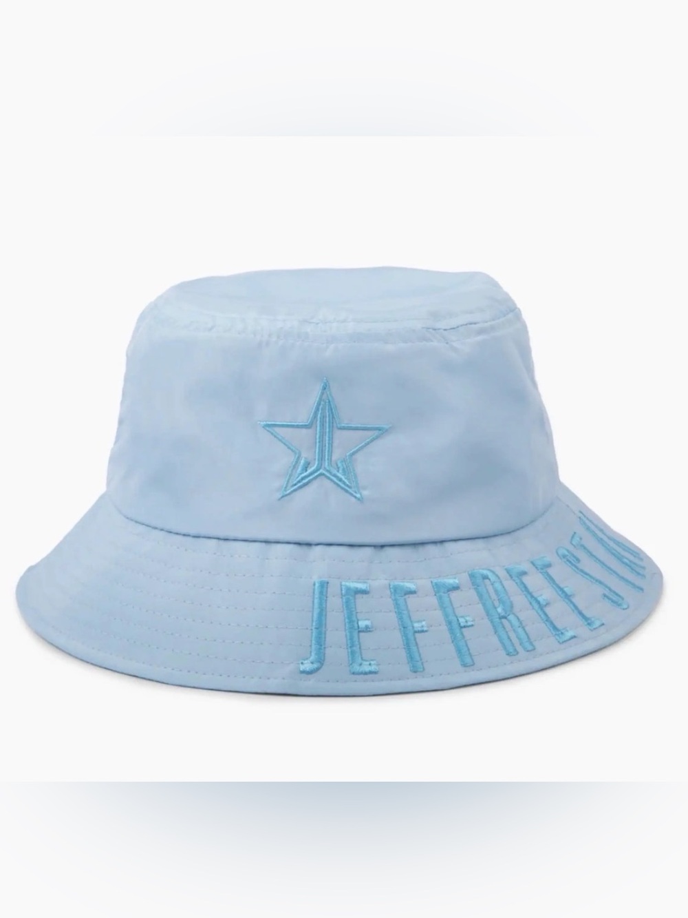 Jeffree Star Cosmetics Kids Sky Blue Embroidered Bucket Hat